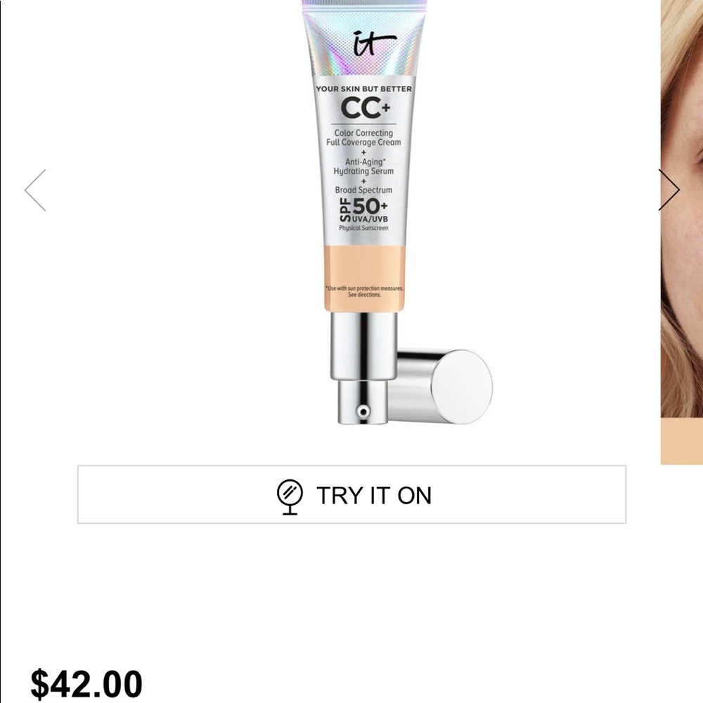 It cosmetics full coverage foundation NEW